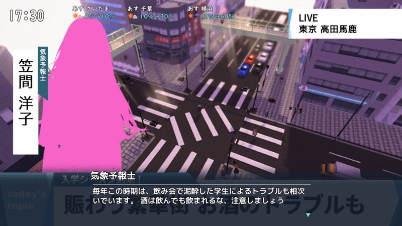 全果徘徊的女子大学生 地图探索 场景图 7