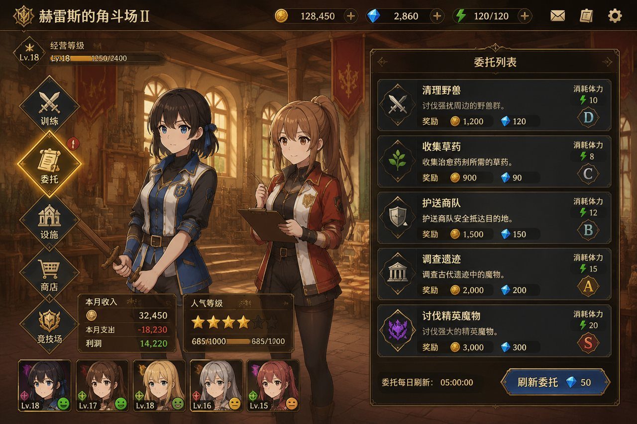 赫雷斯的角斗场Ⅱ 任务推进 场景图 5
